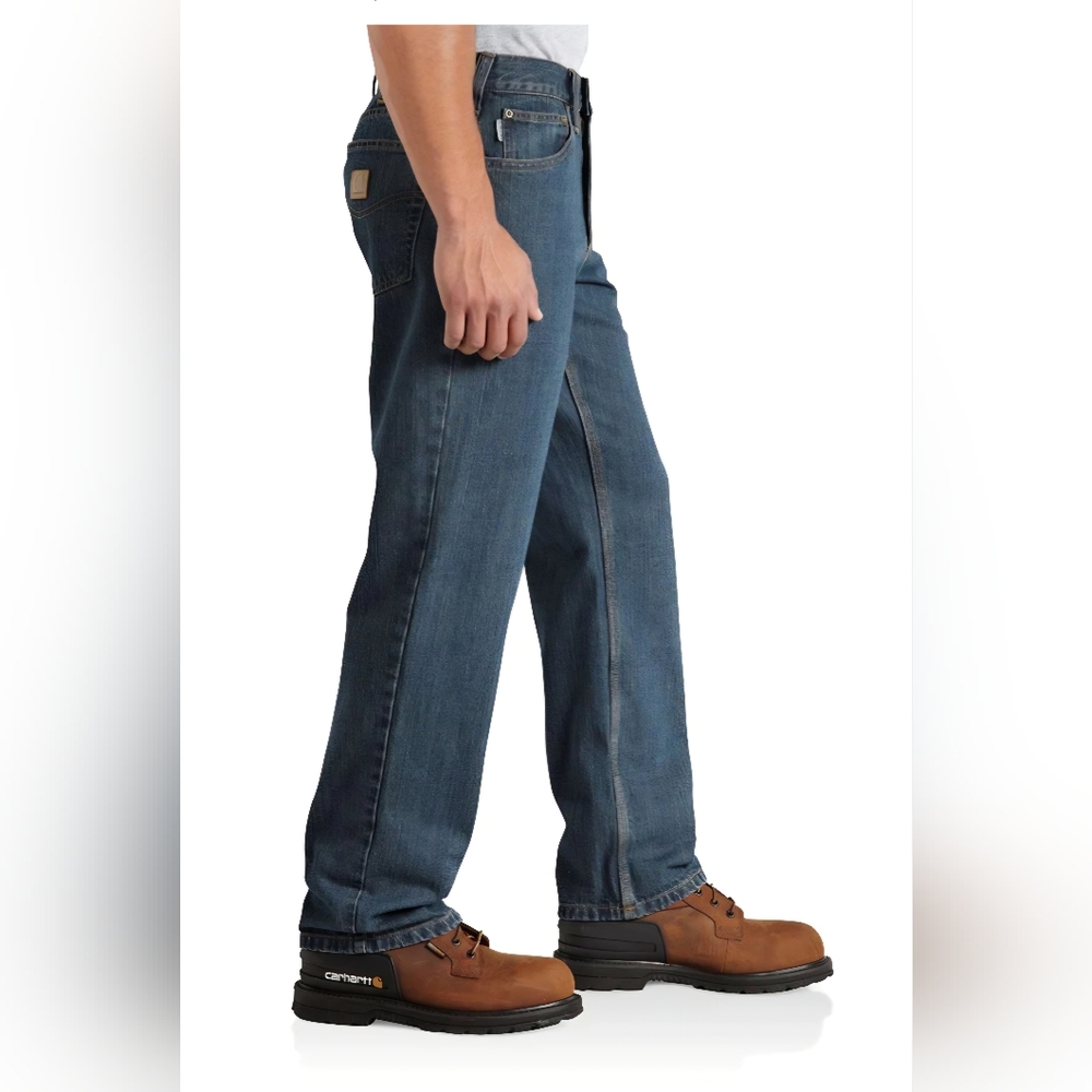 Carhartt Men's Relaxed-Fit Tipton Jean- Size 38x32- NWOT 💙 - Picture 3 of 7